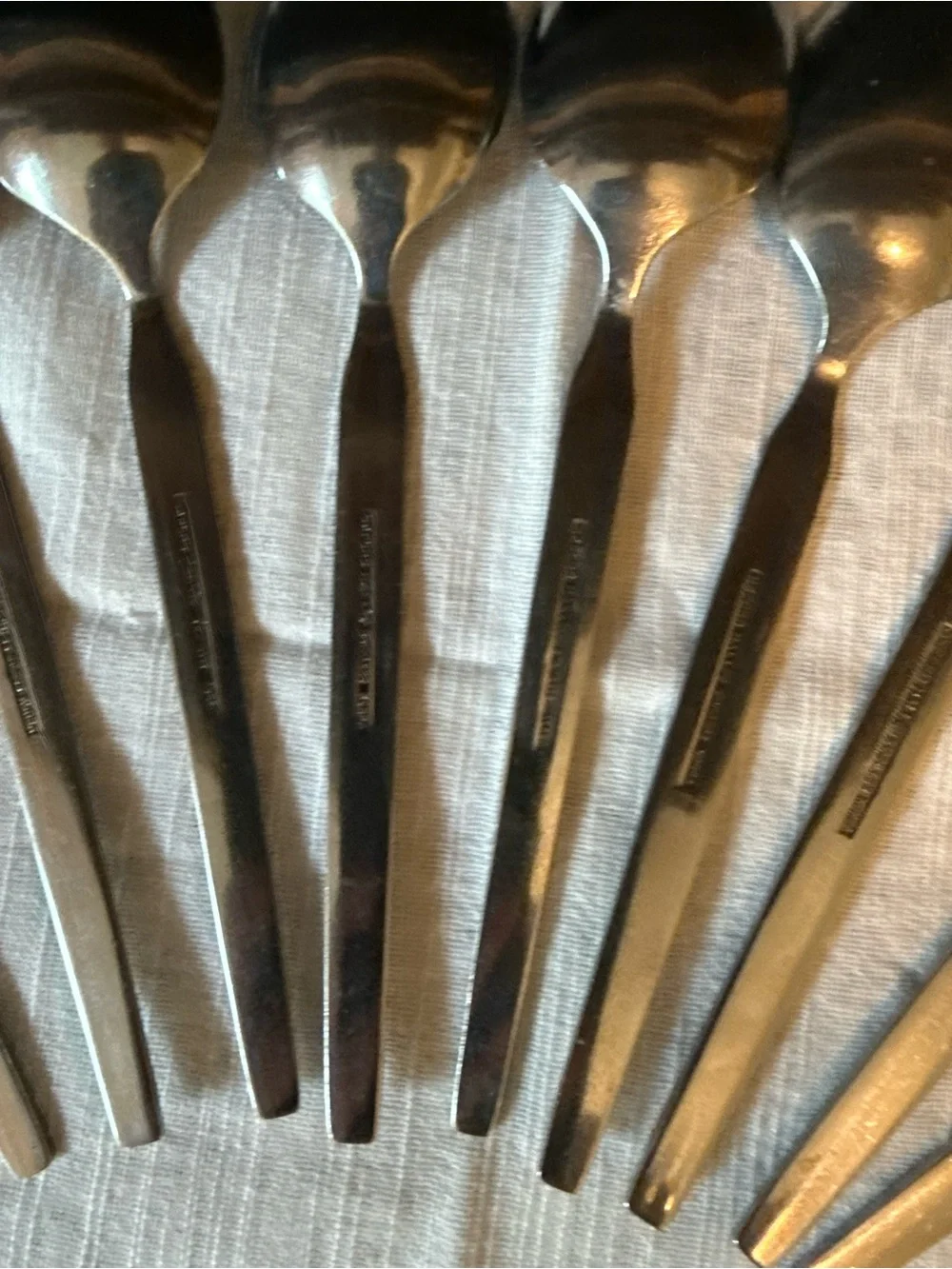 Vintage Oxford Hall Palo Alto Stainless-Steel Tablespoons Set of 10